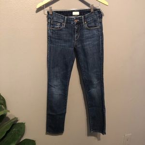 Mother mid rise jeans 24